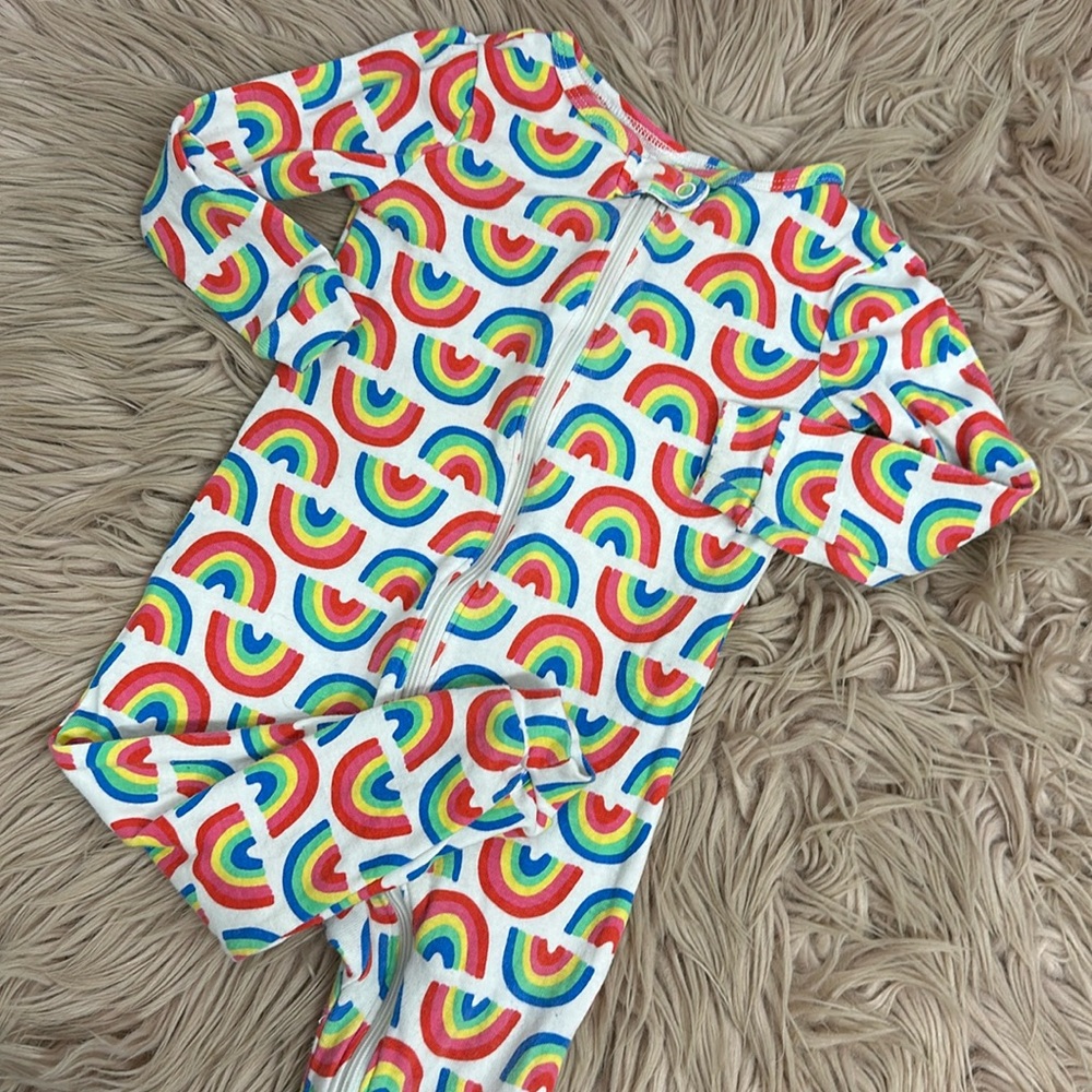 Rainbow footless sleeper
